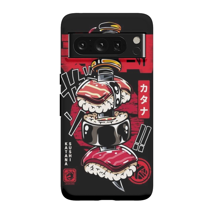 Pixel 8 Pro StrongFit Japan Katana Sushi by LM2Kone