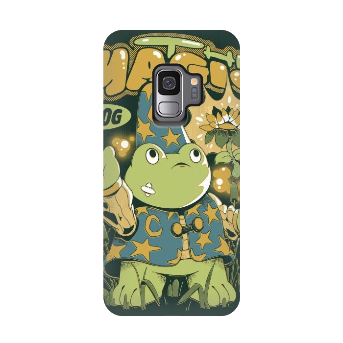 Galaxy S9 StrongFit Magic Frog by Ilustrata