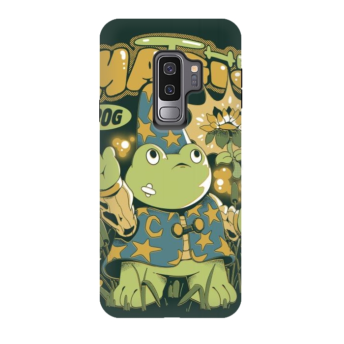 Galaxy S9 plus StrongFit Magic Frog by Ilustrata