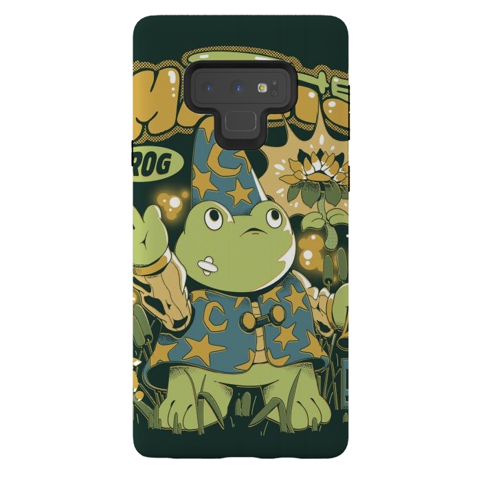 Galaxy Note 9 StrongFit Magic Frog by Ilustrata