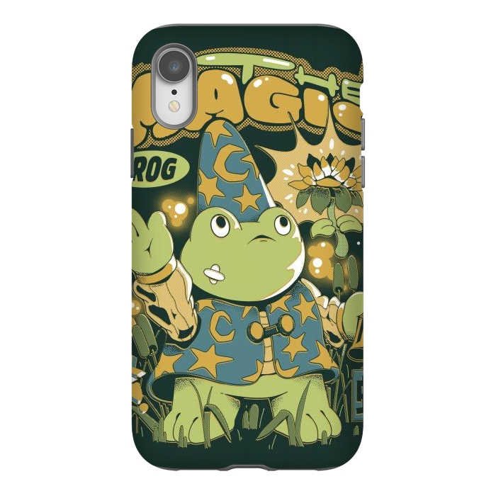 iPhone Xr StrongFit Magic Frog by Ilustrata