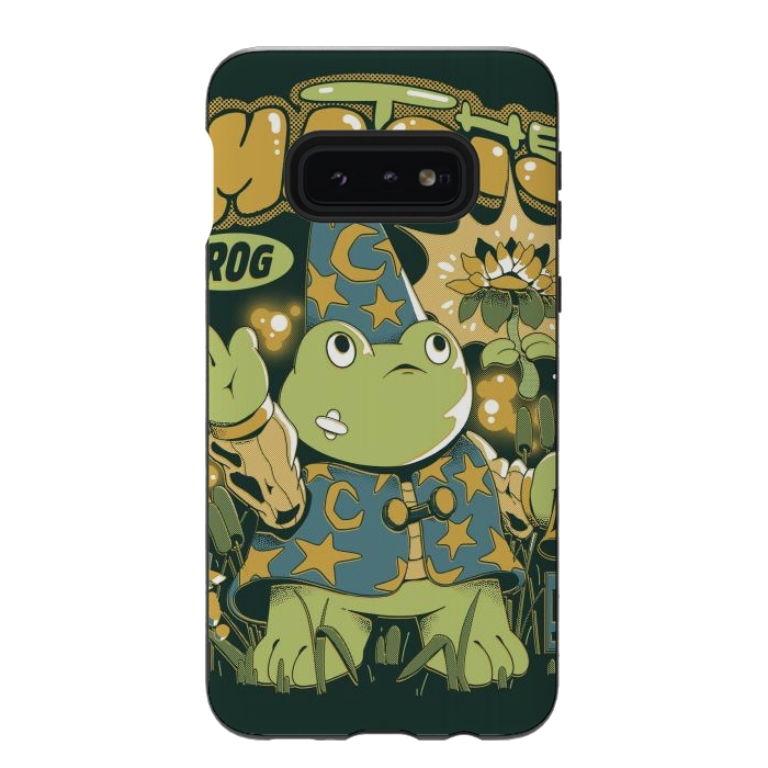 Galaxy S10e StrongFit Magic Frog by Ilustrata