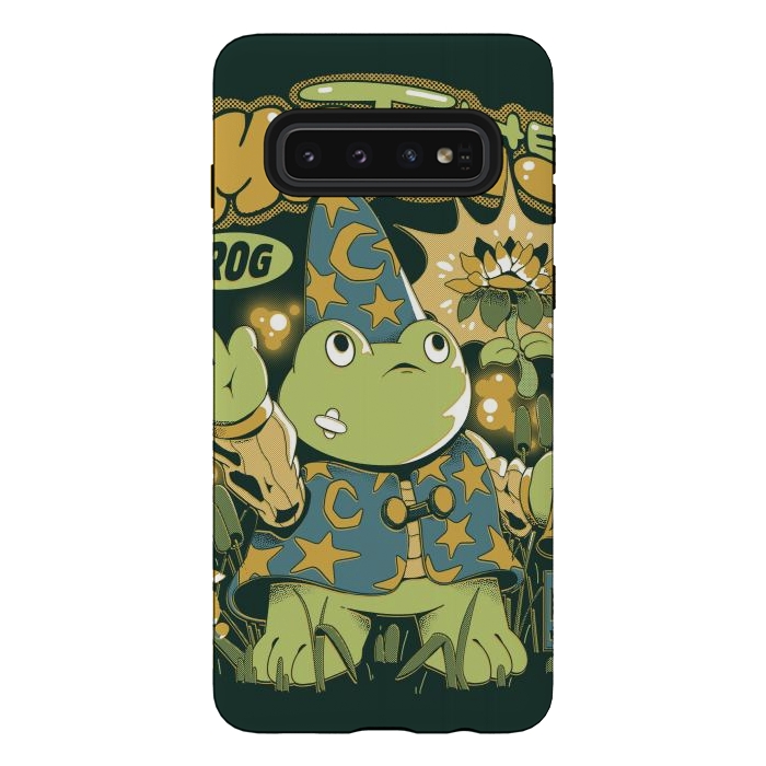 Galaxy S10 StrongFit Magic Frog by Ilustrata