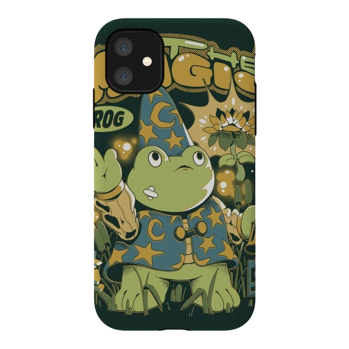 iPhone 11 StrongFit Magic Frog by Ilustrata