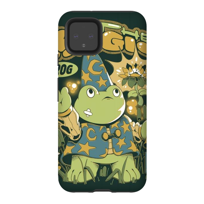 Pixel 4 StrongFit Magic Frog by Ilustrata