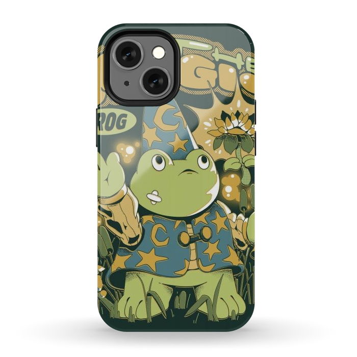iPhone 12 mini StrongFit Magic Frog by Ilustrata