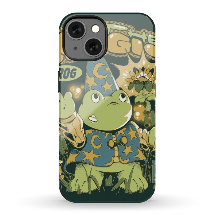 iPhone 13 StrongFit Magic Frog by Ilustrata