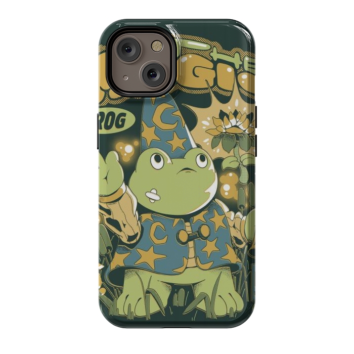 iPhone 14 StrongFit Magic Frog by Ilustrata