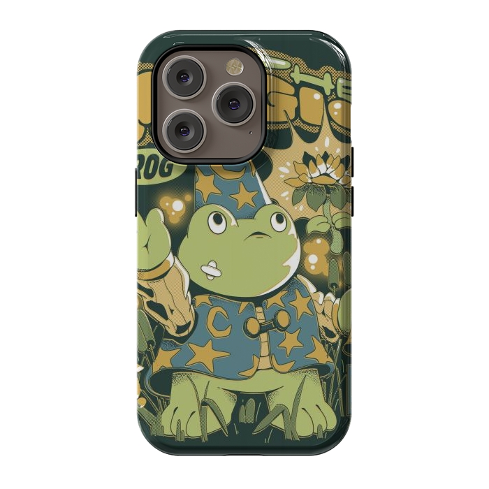 iPhone 14 Pro StrongFit Magic Frog by Ilustrata