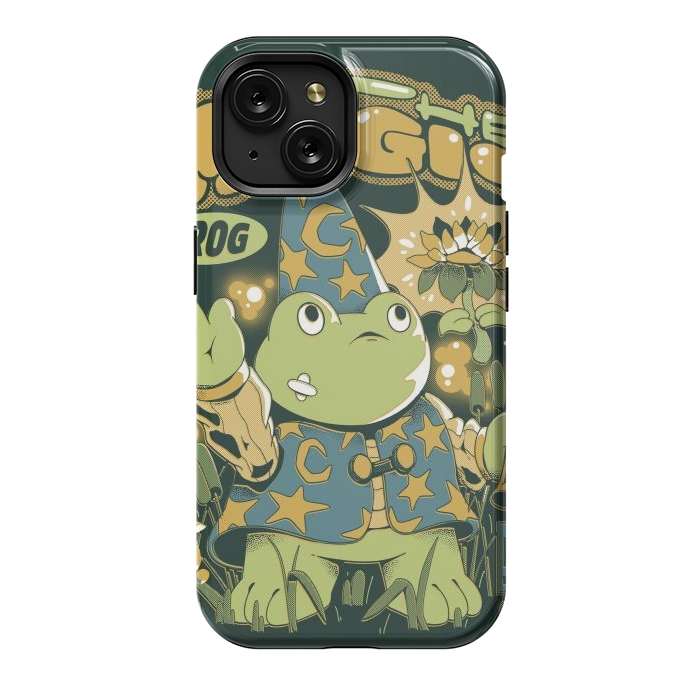 iPhone 15 StrongFit Magic Frog by Ilustrata