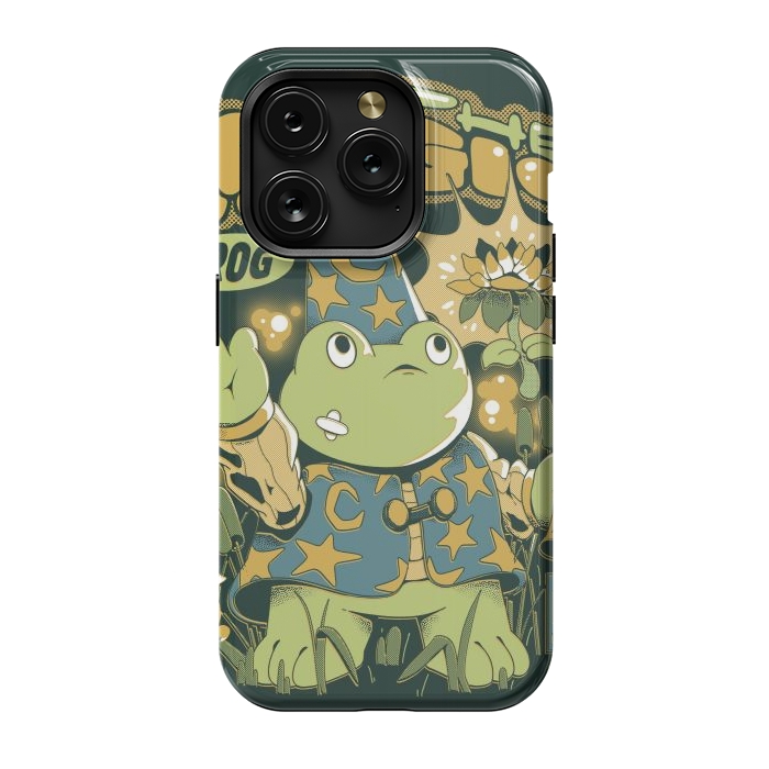 iPhone 15 Pro StrongFit Magic Frog by Ilustrata