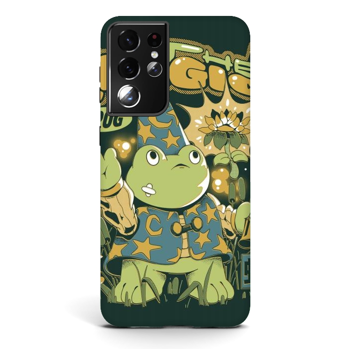 Galaxy S21 ultra StrongFit Magic Frog by Ilustrata