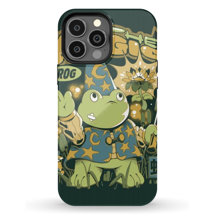 iPhone 13 Pro Max StrongFit Magic Frog by Ilustrata