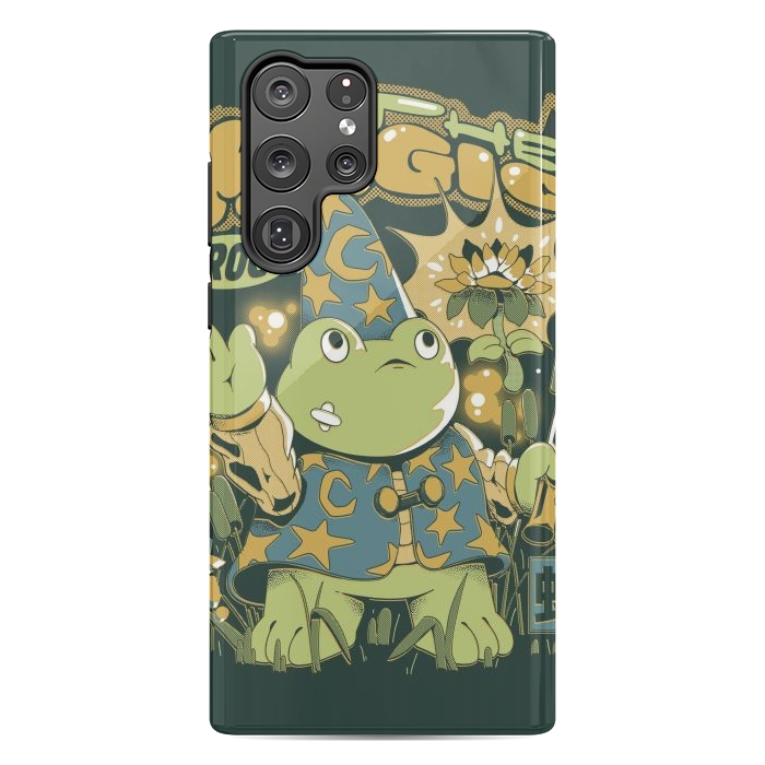 Galaxy S22 Ultra StrongFit Magic Frog by Ilustrata