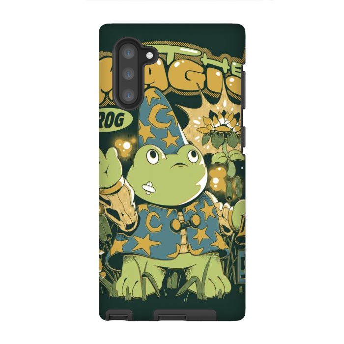 Galaxy Note 10 StrongFit Magic Frog by Ilustrata
