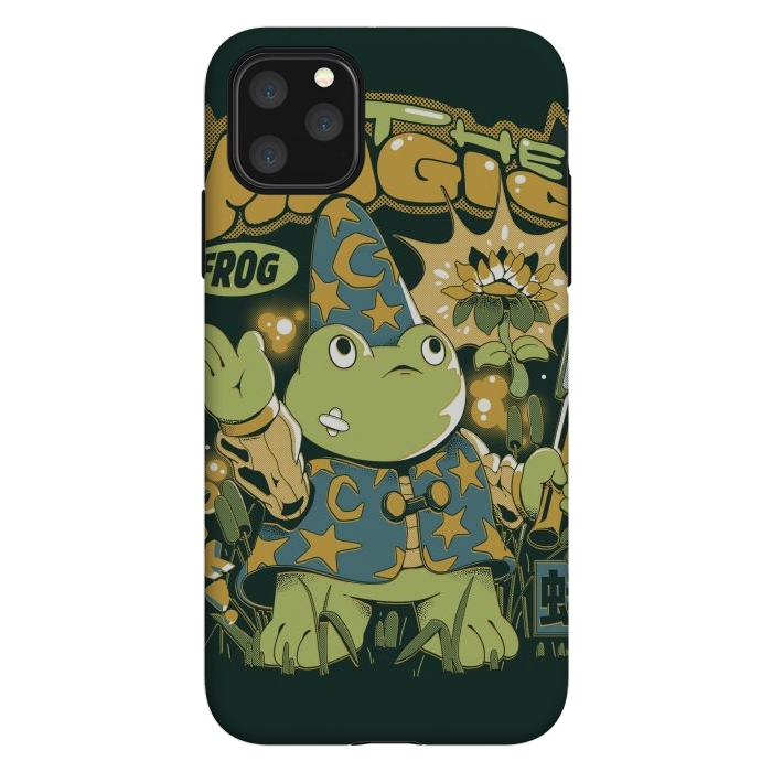 iPhone 11 Pro Max StrongFit Magic Frog by Ilustrata