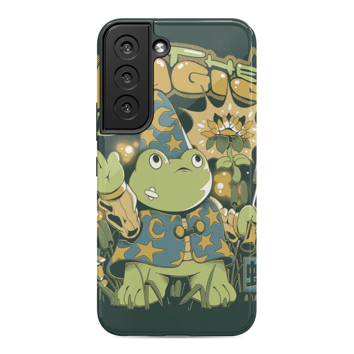 Galaxy S22 StrongFit Magic Frog by Ilustrata