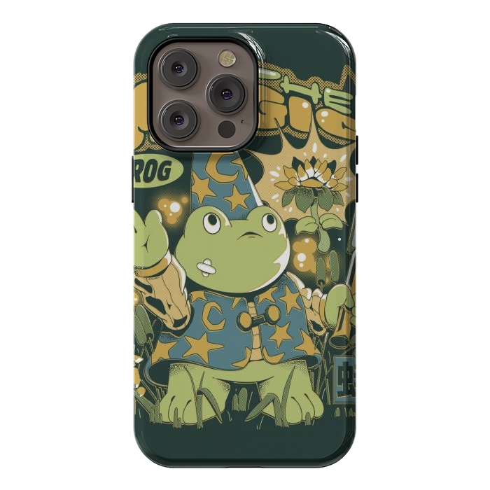 iPhone 14 Pro max StrongFit Magic Frog by Ilustrata