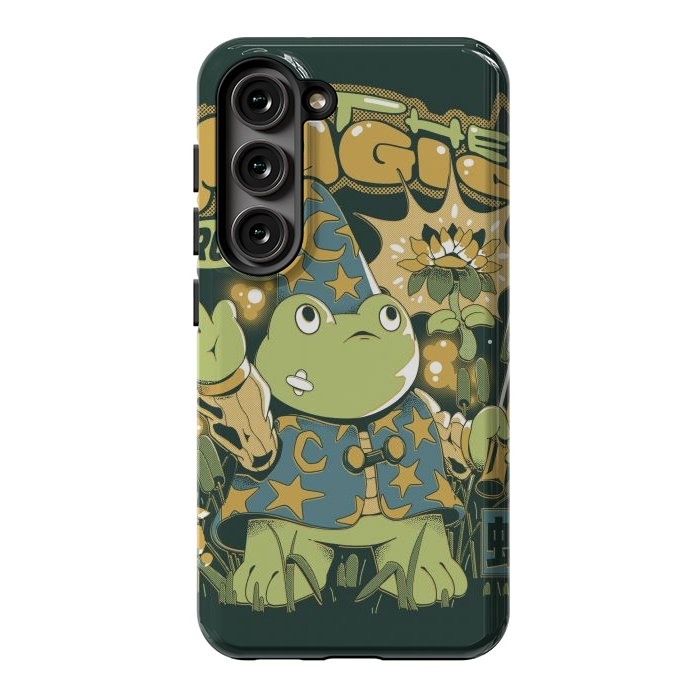 Galaxy S23 StrongFit Magic Frog by Ilustrata