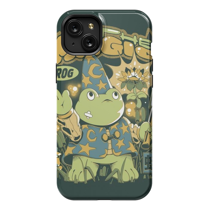 iPhone 15 Plus StrongFit Magic Frog by Ilustrata