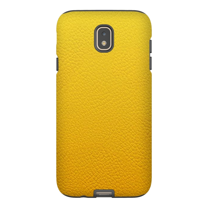 Galaxy J7 StrongFit Yellow Leather by JohnnyVillas