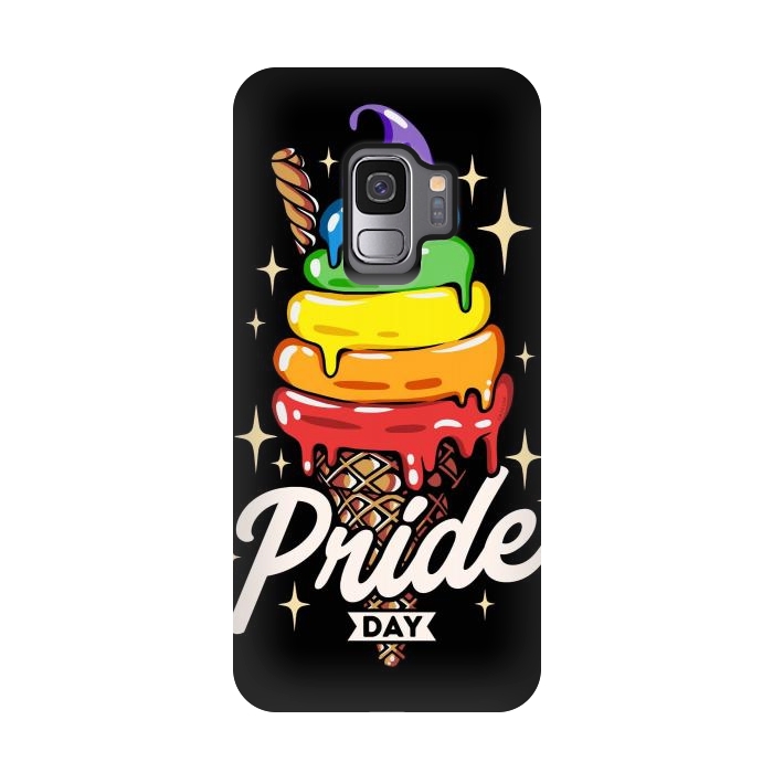 Galaxy S9 StrongFit Rainbow Pride Ice Cream by LM2Kone