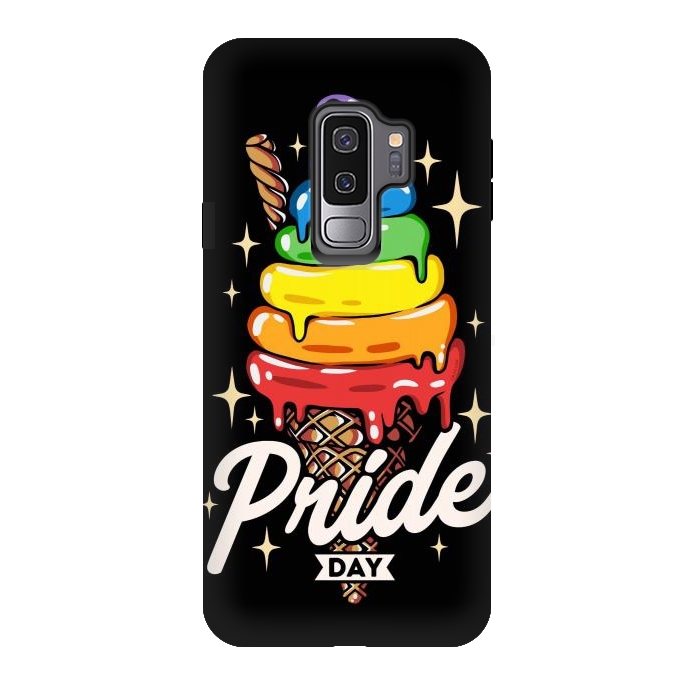 Galaxy S9 plus StrongFit Rainbow Pride Ice Cream by LM2Kone