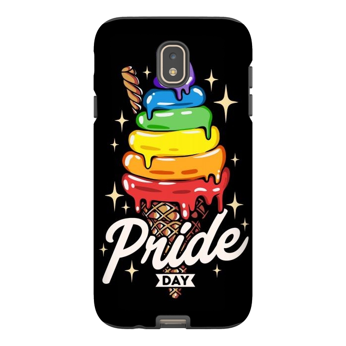 Galaxy J7 StrongFit Rainbow Pride Ice Cream by LM2Kone