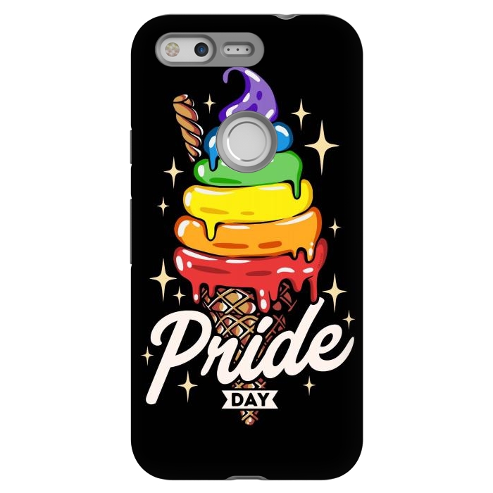 Pixel StrongFit Rainbow Pride Ice Cream by LM2Kone