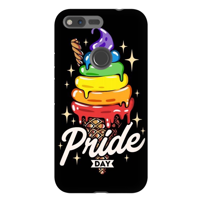 Pixel XL StrongFit Rainbow Pride Ice Cream by LM2Kone