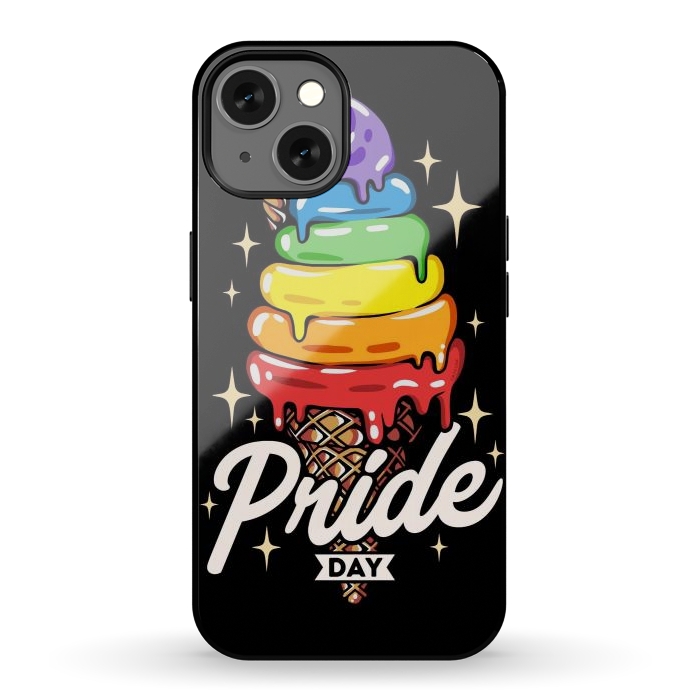 iPhone 13 StrongFit Rainbow Pride Ice Cream by LM2Kone