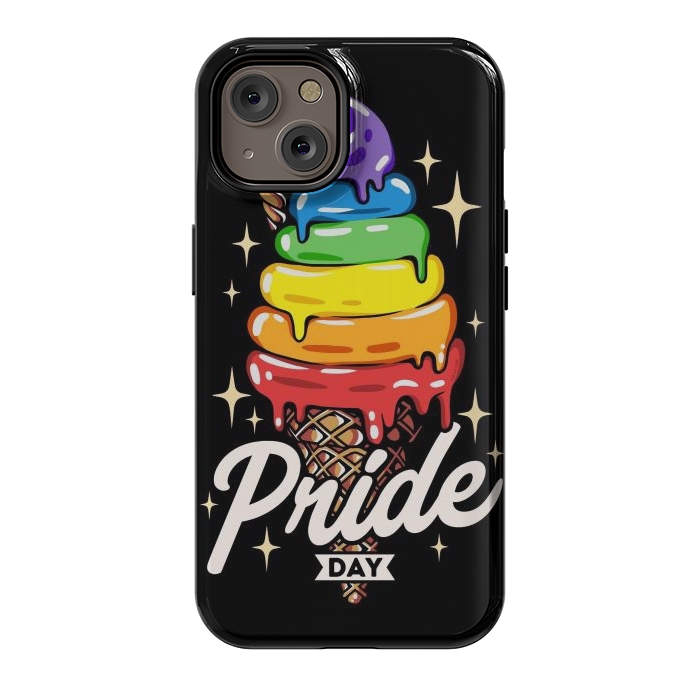 iPhone 14 StrongFit Rainbow Pride Ice Cream by LM2Kone