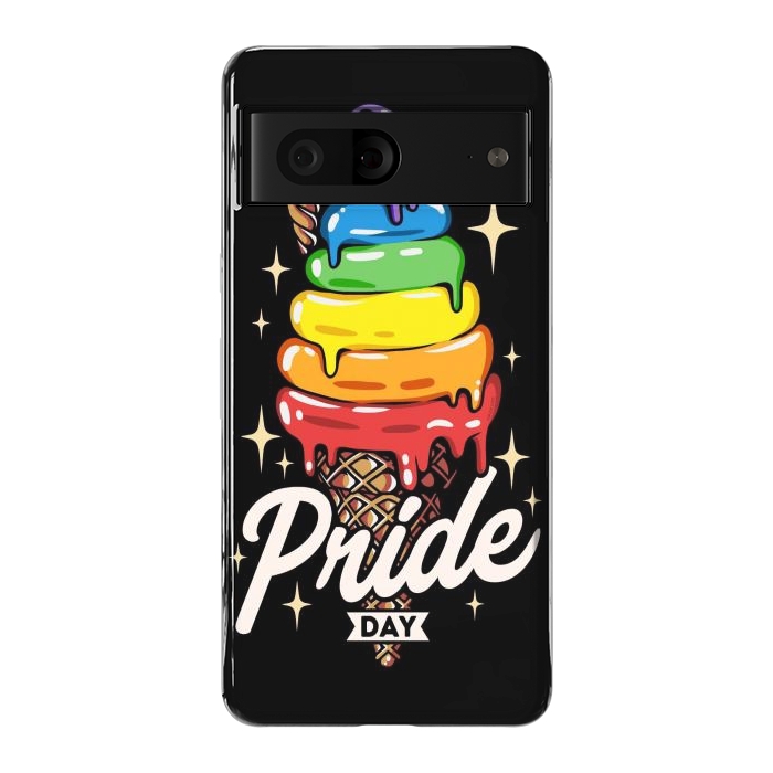 Pixel 7 StrongFit Rainbow Pride Ice Cream by LM2Kone