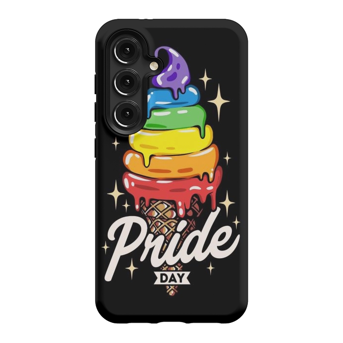 Galaxy S24 StrongFit Rainbow Pride Ice Cream by LM2Kone