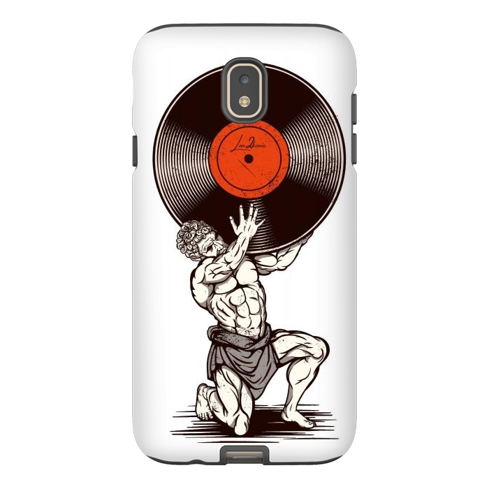 Galaxy J7 StrongFit Vinyl Atlas by LM2Kone