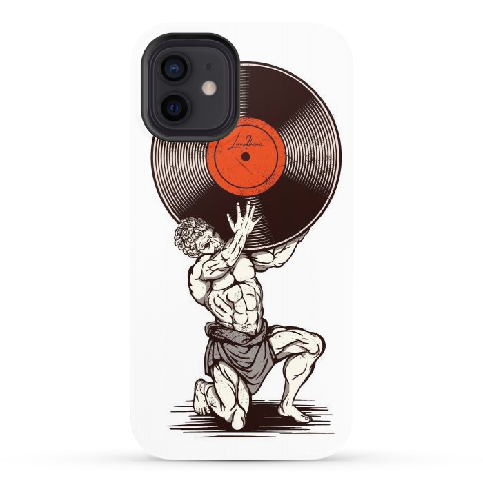 iPhone 12 StrongFit Vinyl Atlas by LM2Kone