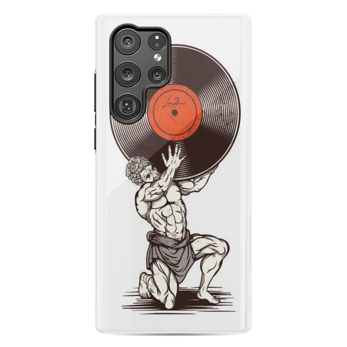 Galaxy S22 Ultra StrongFit Vinyl Atlas by LM2Kone