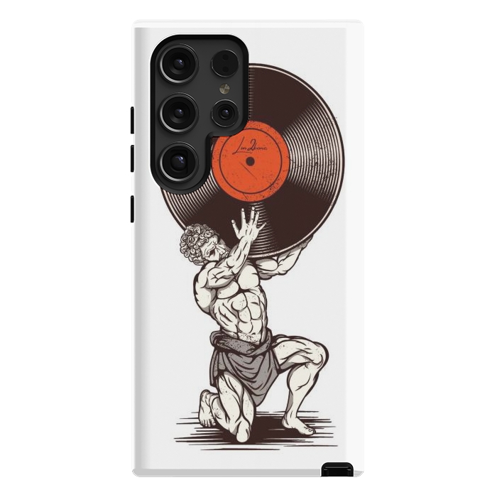 Galaxy S24 Ultra StrongFit Vinyl Atlas by LM2Kone