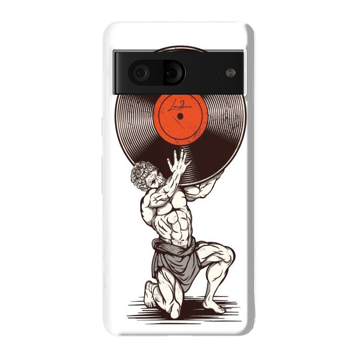 Pixel 7 StrongFit Vinyl Atlas by LM2Kone