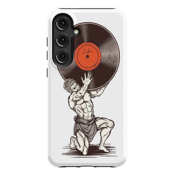 Galaxy S24 Plus StrongFit Vinyl Atlas by LM2Kone