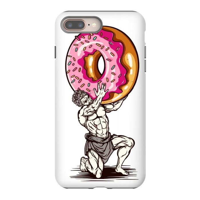 iPhone 7 plus StrongFit Donut Atlas by LM2Kone