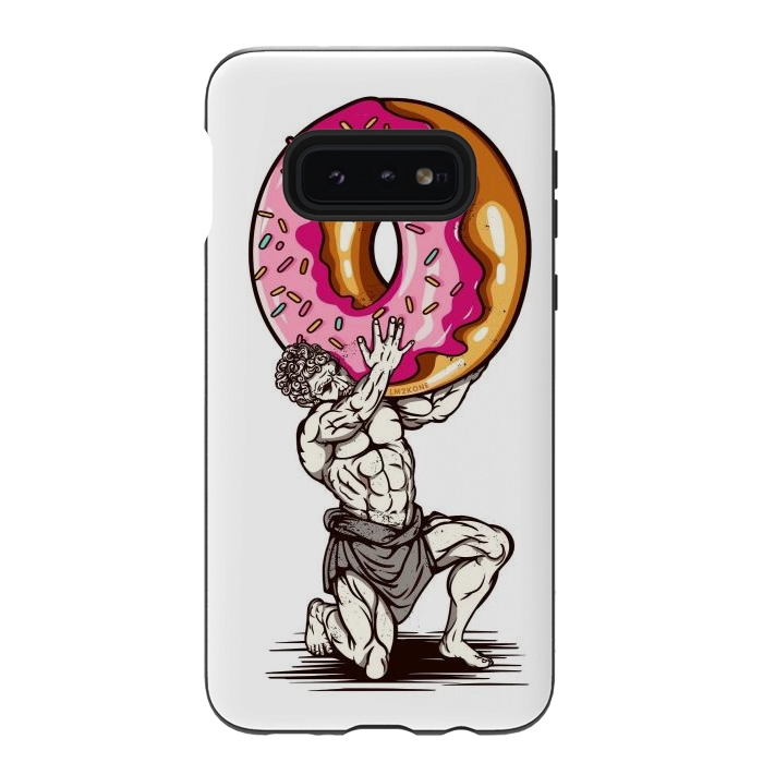 Galaxy S10e StrongFit Donut Atlas by LM2Kone