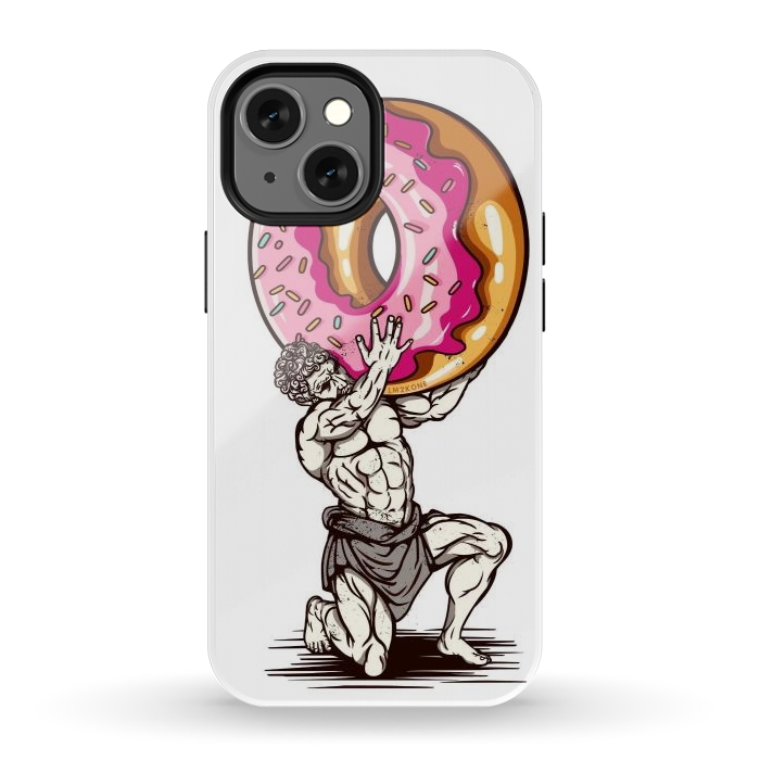 iPhone 12 mini StrongFit Donut Atlas by LM2Kone