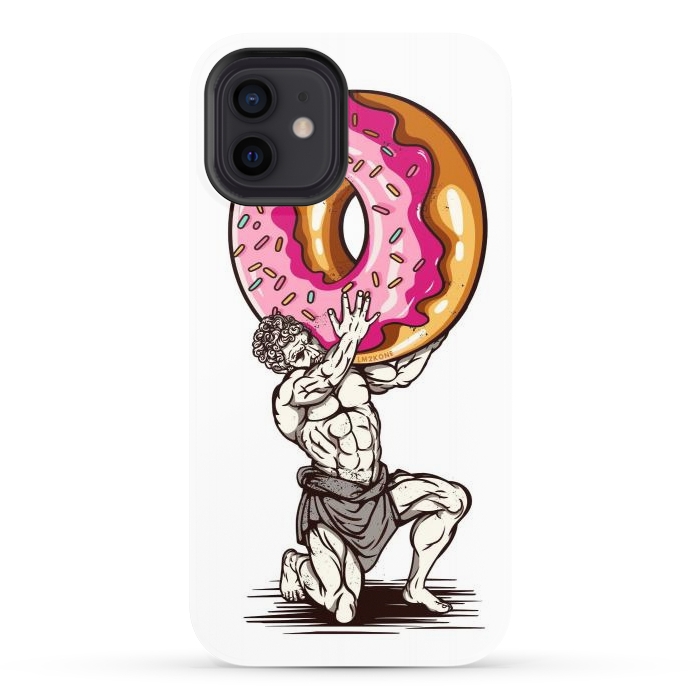 iPhone 12 StrongFit Donut Atlas by LM2Kone