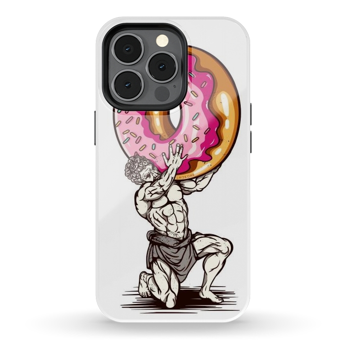 iPhone 13 pro StrongFit Donut Atlas by LM2Kone