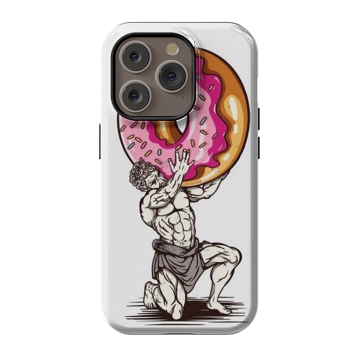 iPhone 14 Pro StrongFit Donut Atlas by LM2Kone