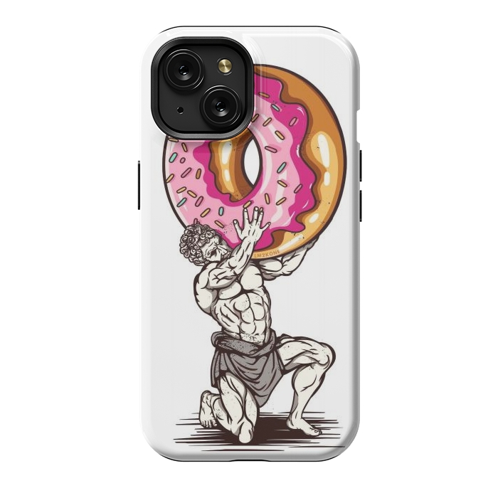 iPhone 15 StrongFit Donut Atlas by LM2Kone