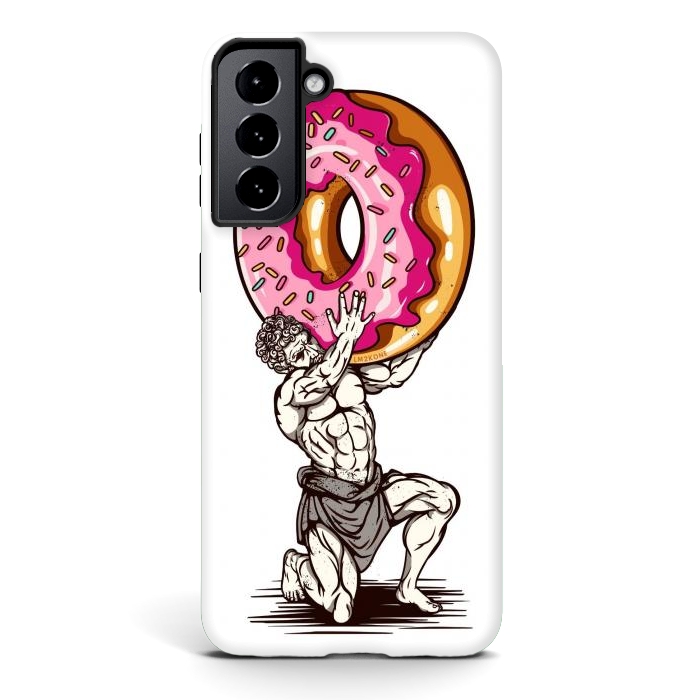 Galaxy S21 StrongFit Donut Atlas by LM2Kone