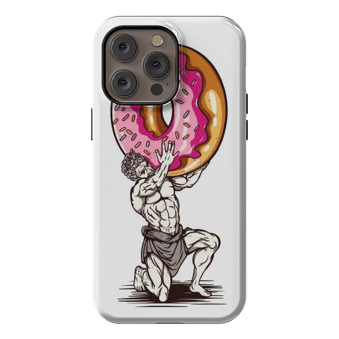 iPhone 14 Pro max StrongFit Donut Atlas by LM2Kone