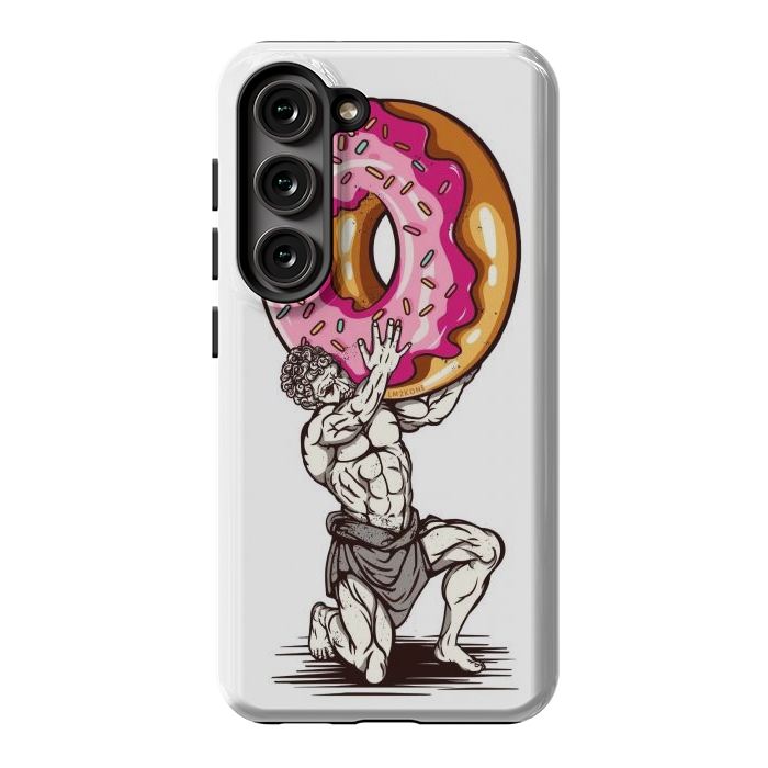 Galaxy S23 StrongFit Donut Atlas by LM2Kone